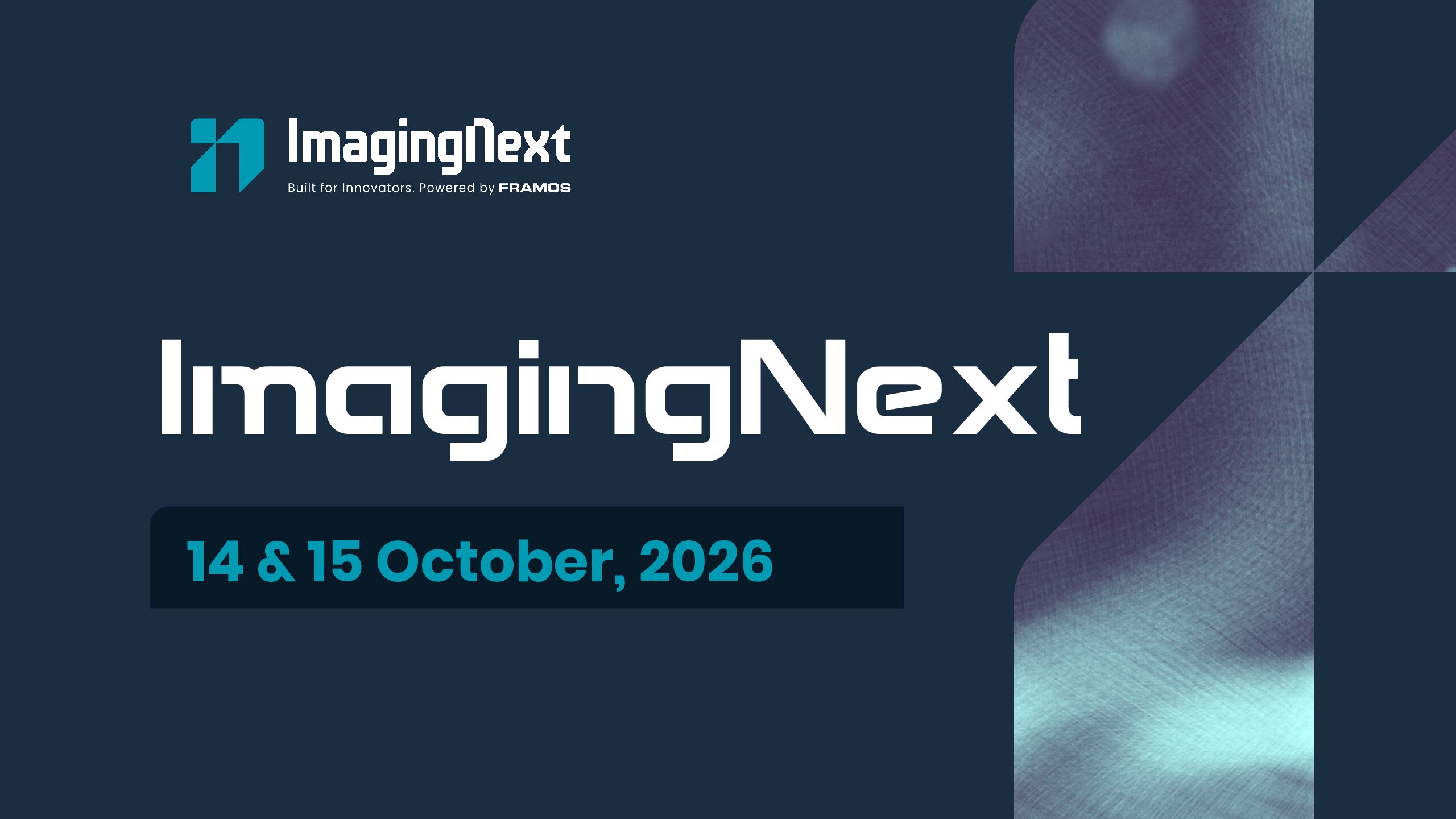 ImagingNext 2026: From Space Imaging to Physical AI